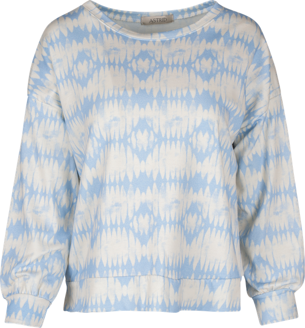 ASTRID- ROUND NECK KNIT SWEATSHIRT