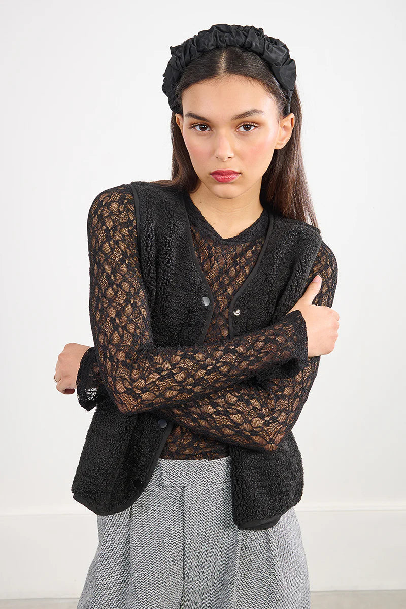 MOLLY BRACKEN-KNIT TOP