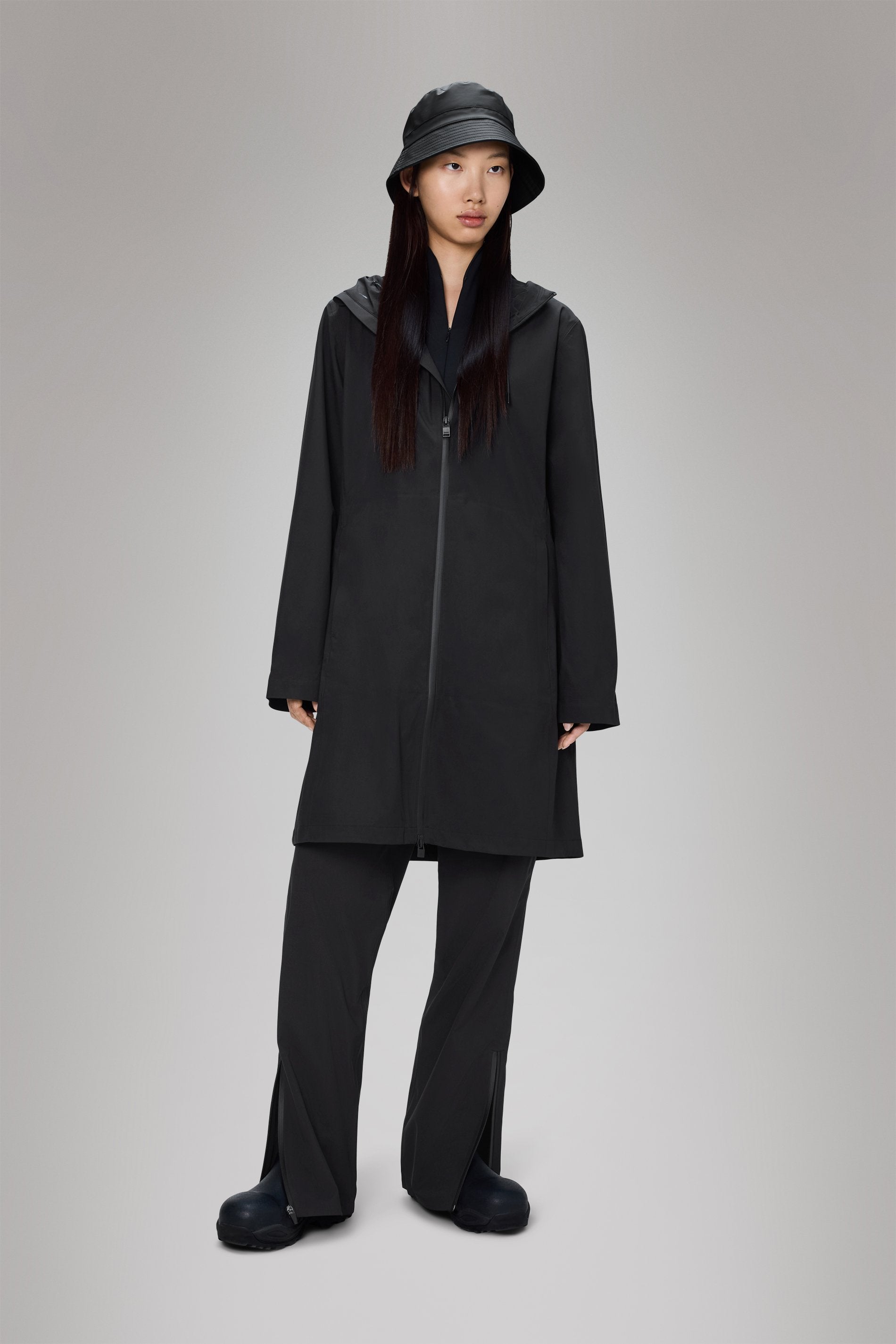 RAINS-"SUVA" LONG JACKET