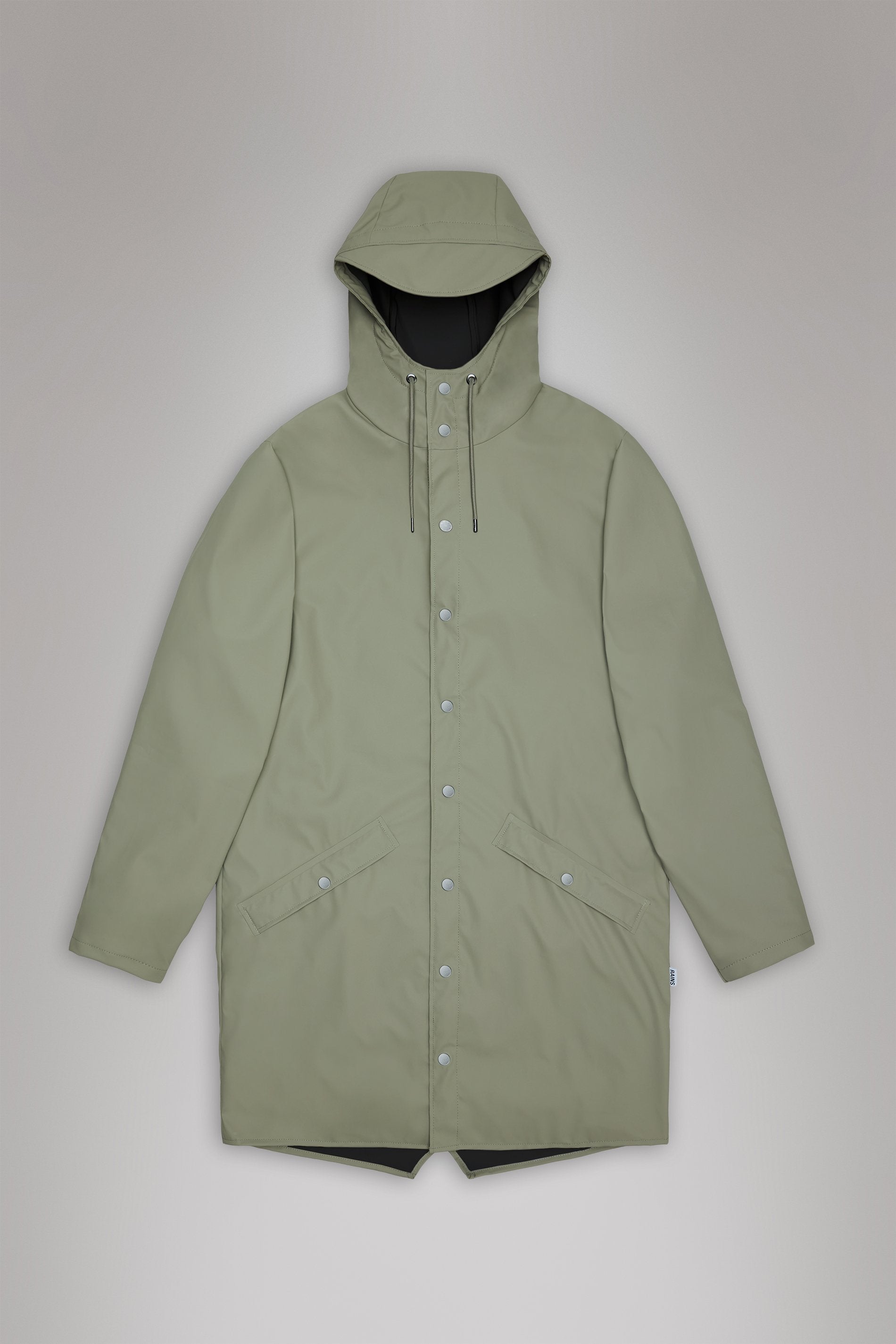 RAINS-HOODED RAIN JACKET