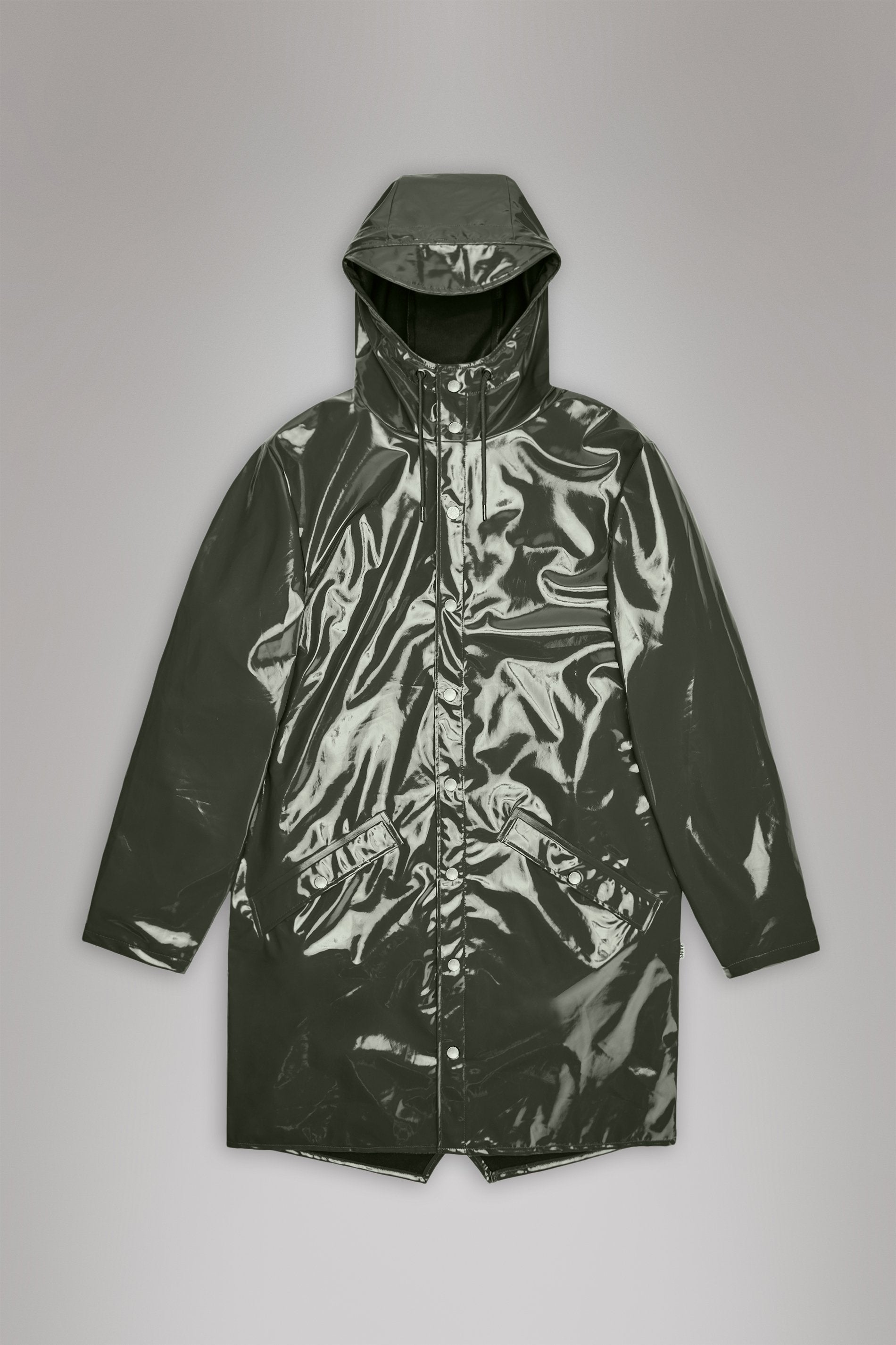 RAINS-HOODED RAIN JACKET
