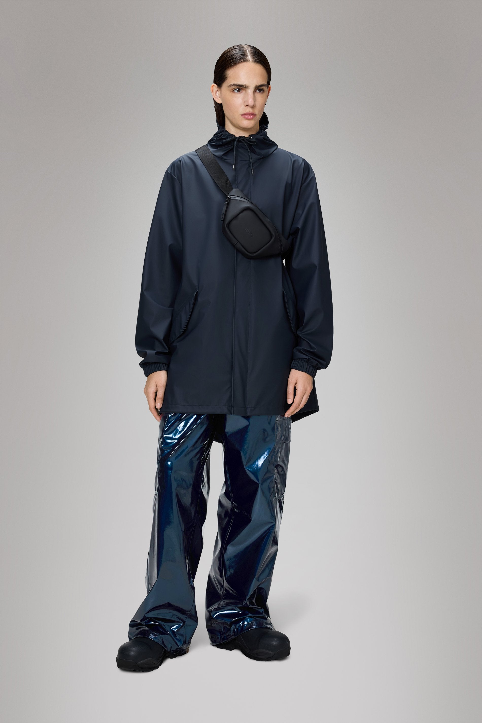 RAINS-"FISHTAIL" RAIN JACKET