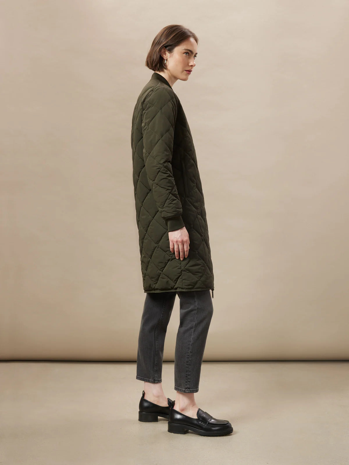FRANK AND OAK-"SKYLINE"LONG JACKET