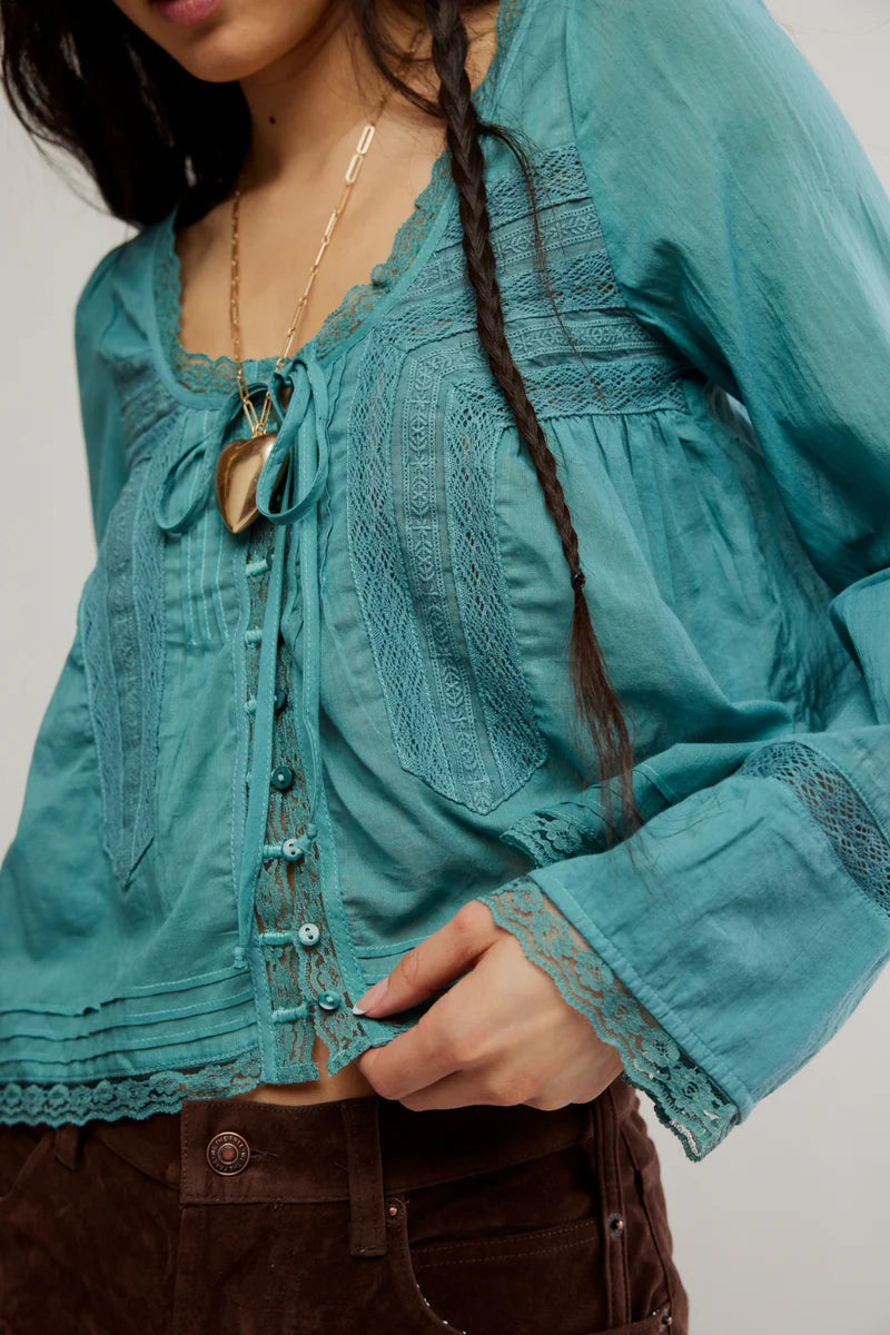FREE PEOPLE-"EVERMORE" TOP