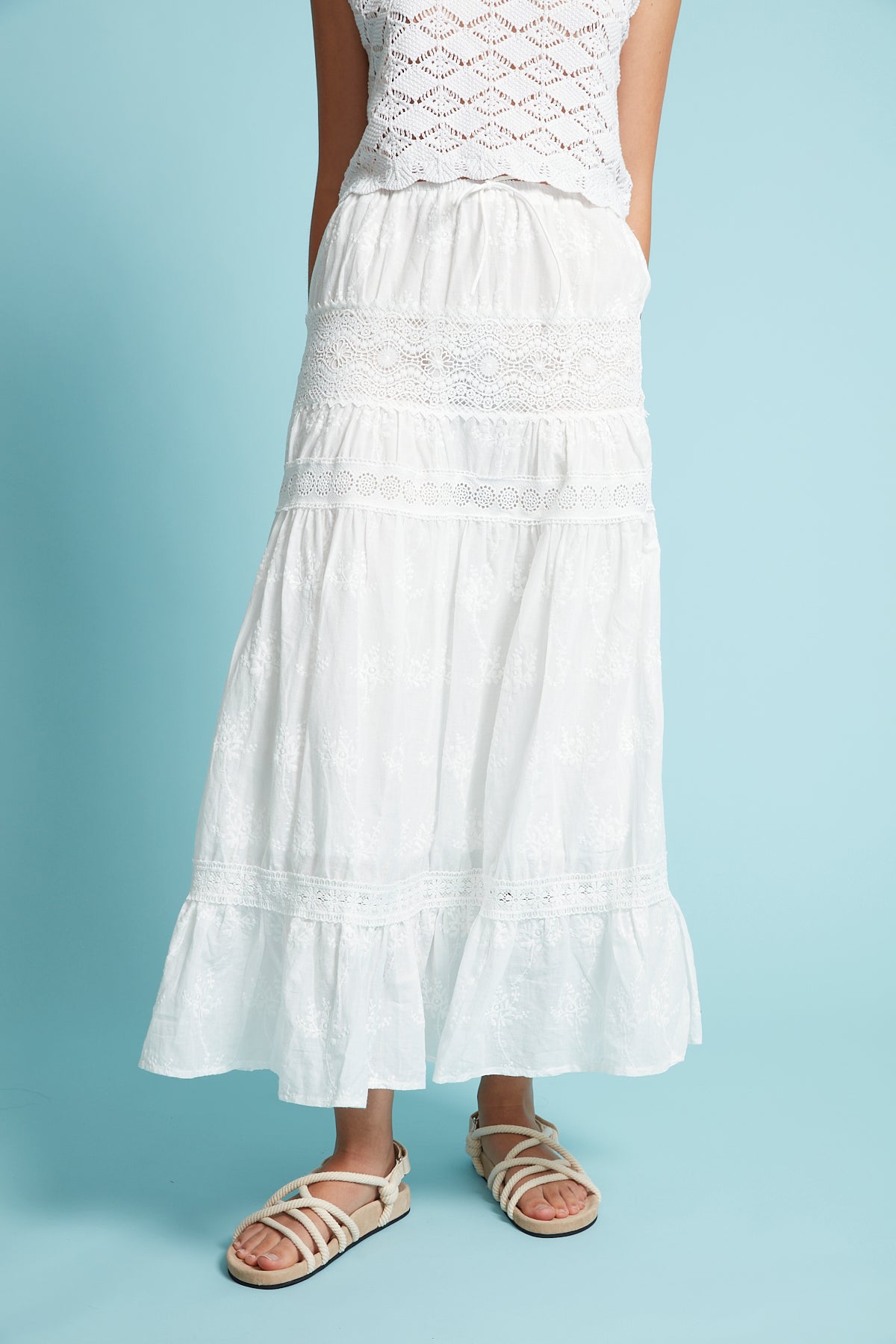 RD-"AVERILL" TIER SKIRT