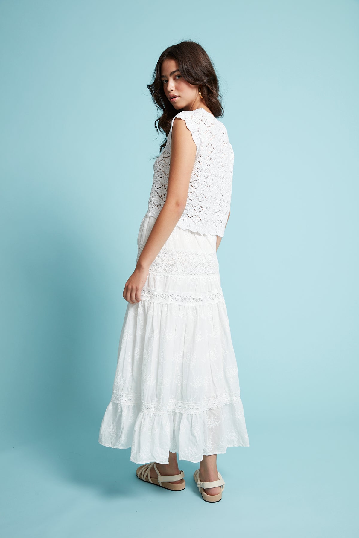 RD-"AVERILL" TIER SKIRT