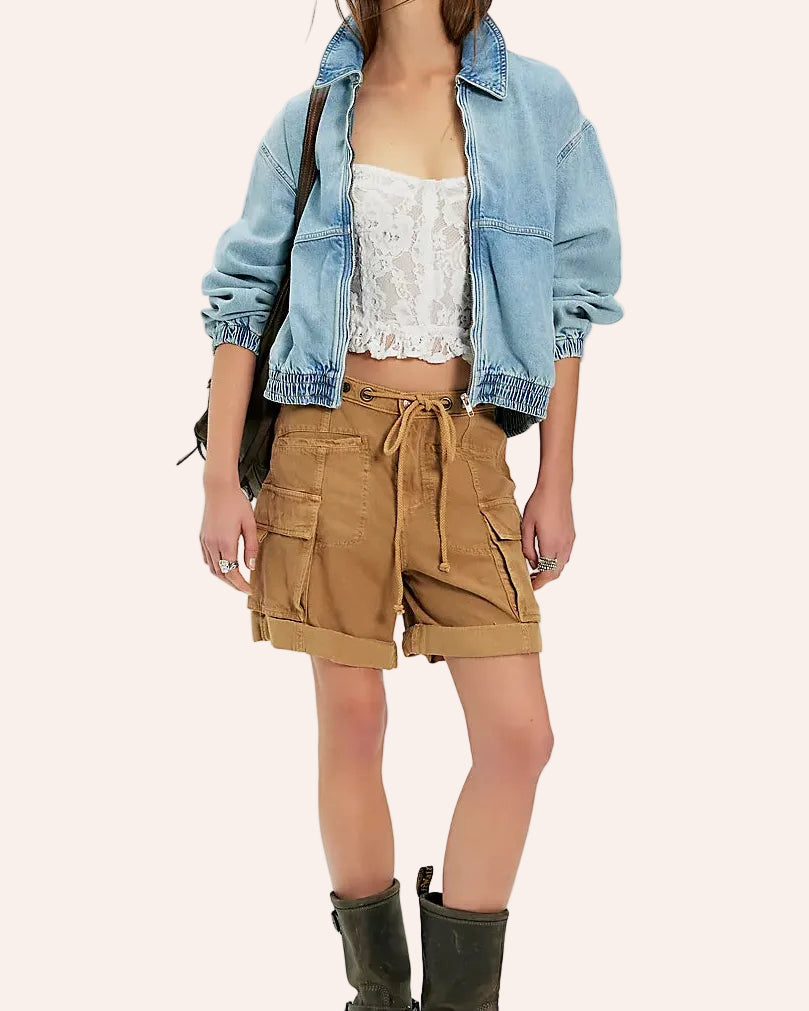 FREE PEOPLE-"BIRDIE" JACKET