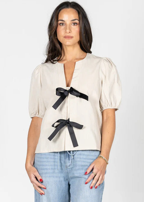 C'EST MOI-TIE FRONT TOP