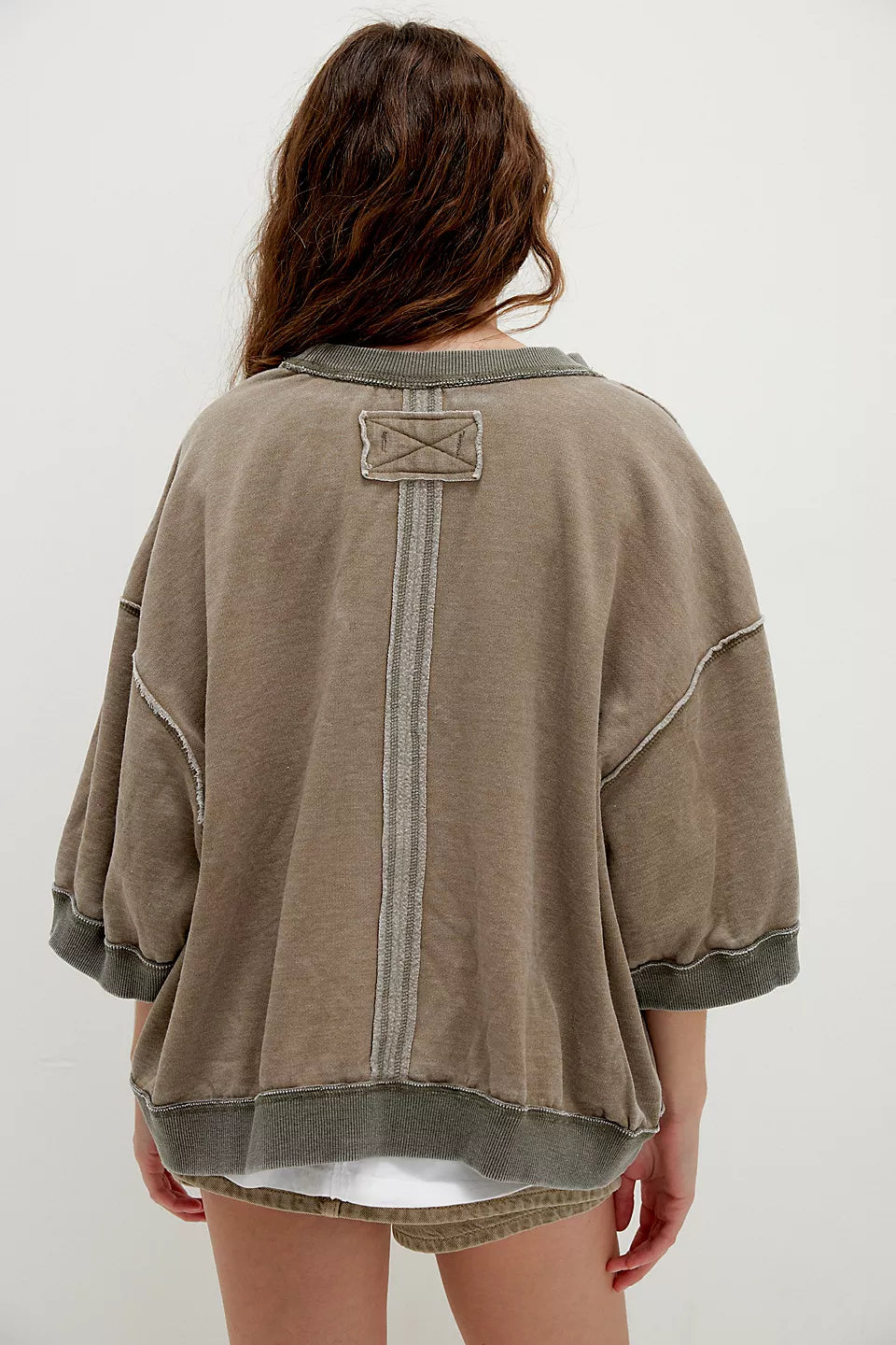 FREE PEOPLE-"EVERYTHING"SWEATSHIRT