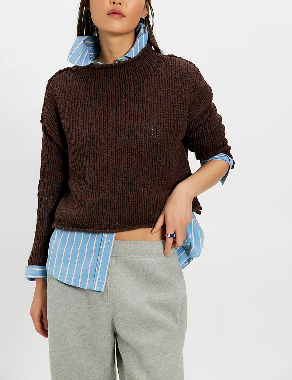 FREE PEOPLE-"OPAL" SWEATER