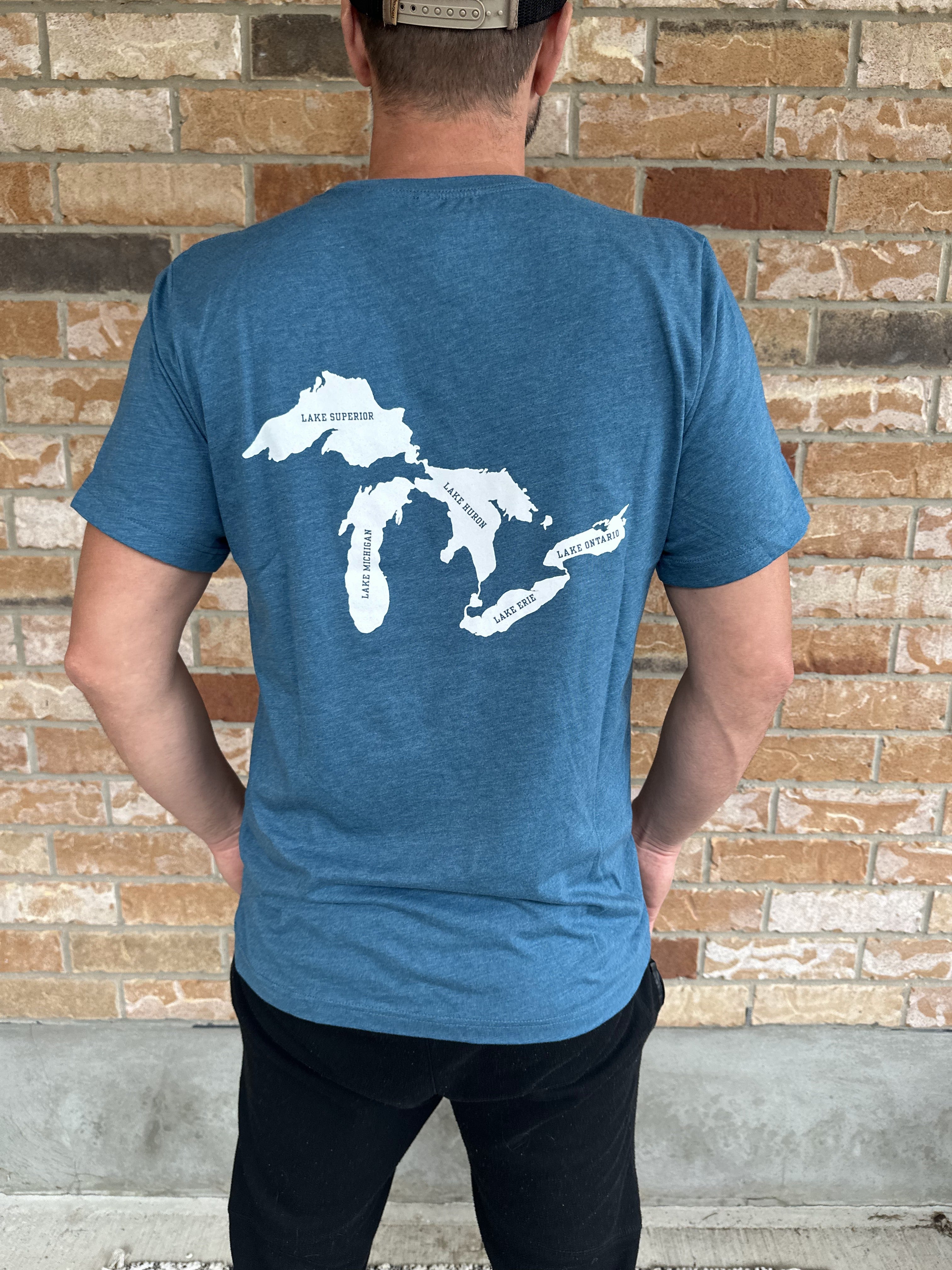 "GREAT LAKES" UNISEX TEE