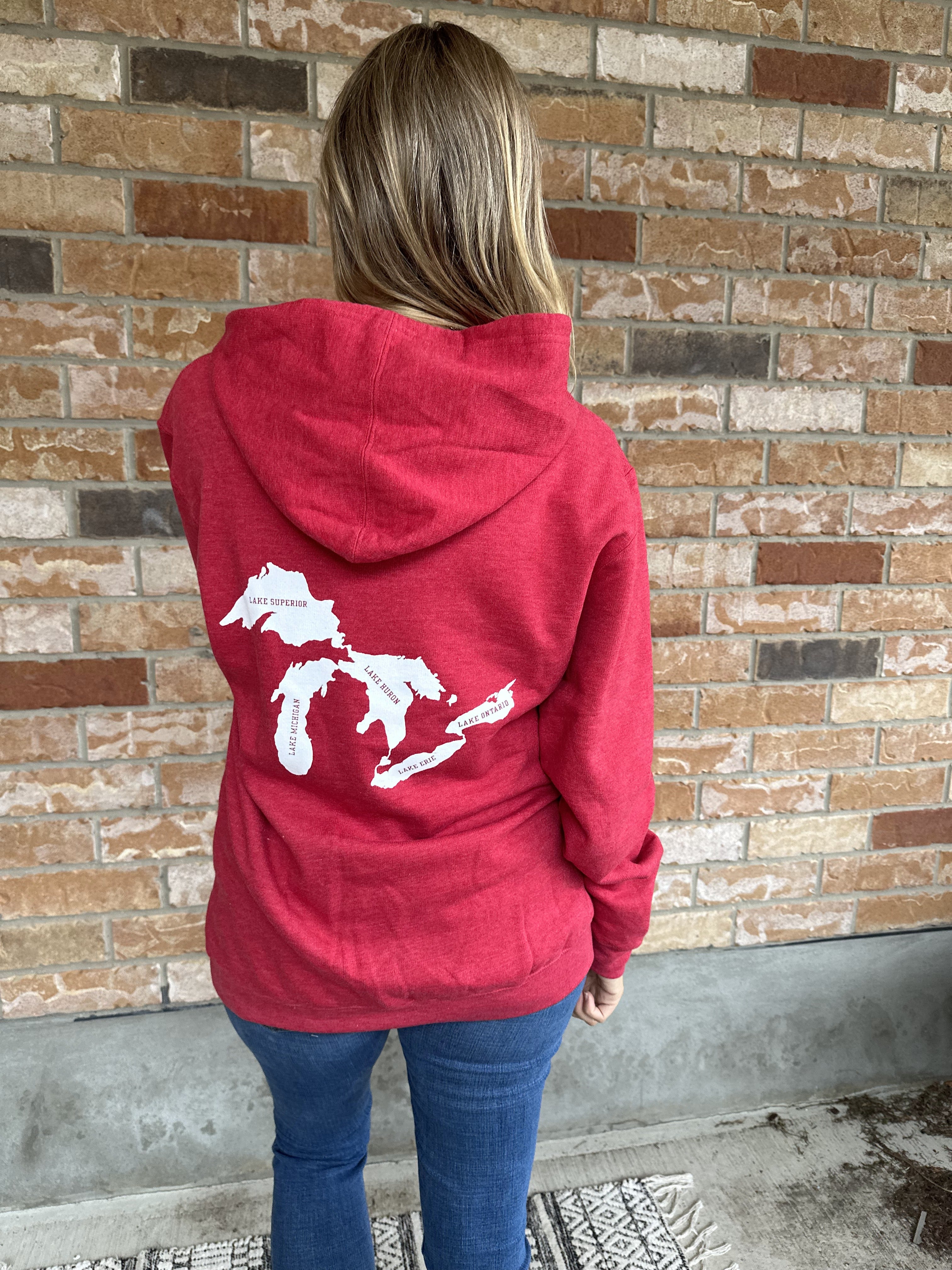 "GREAT LAKES" UNISEX HOODY