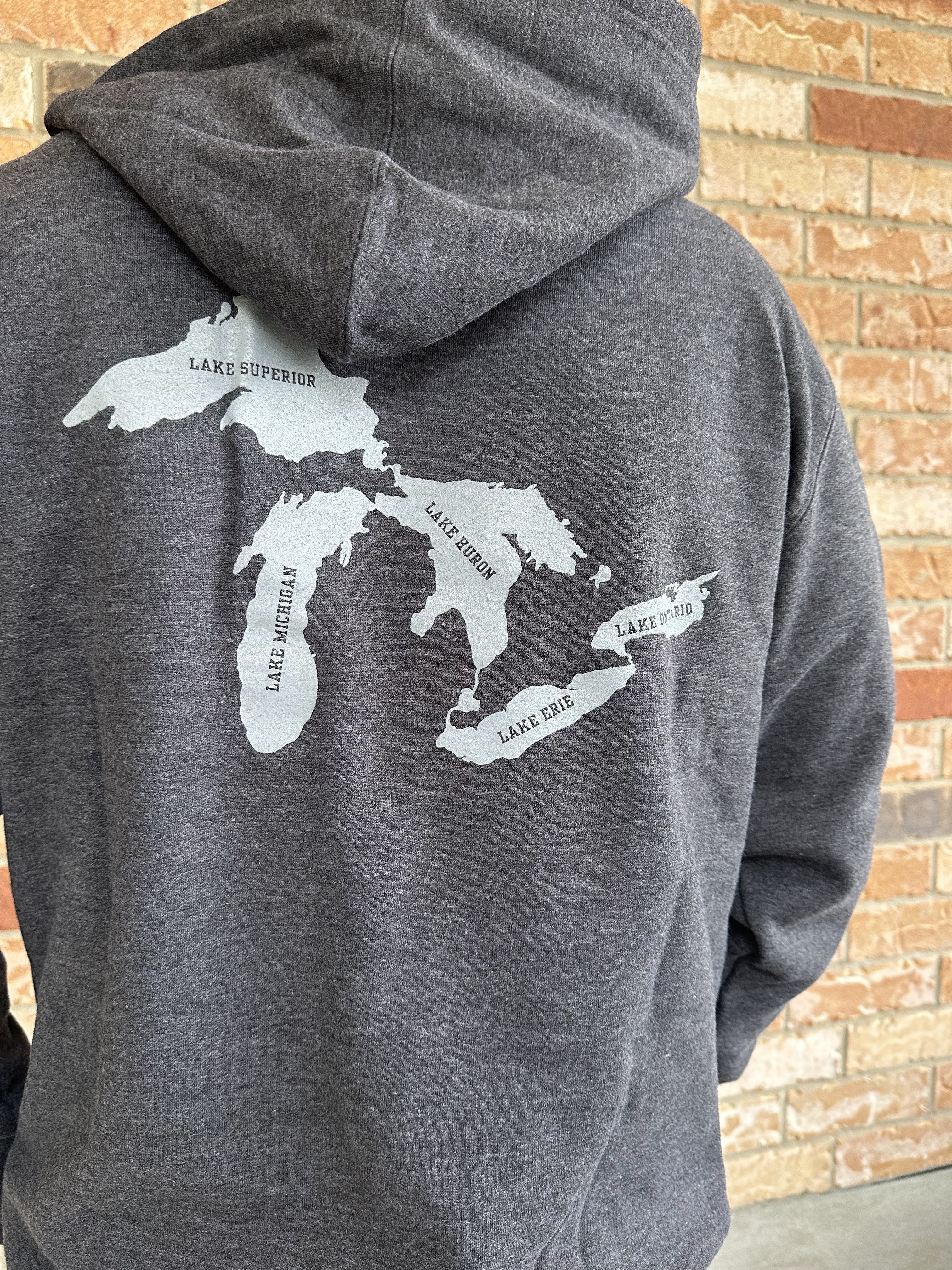 "GREAT LAKES" UNISEX HOODY