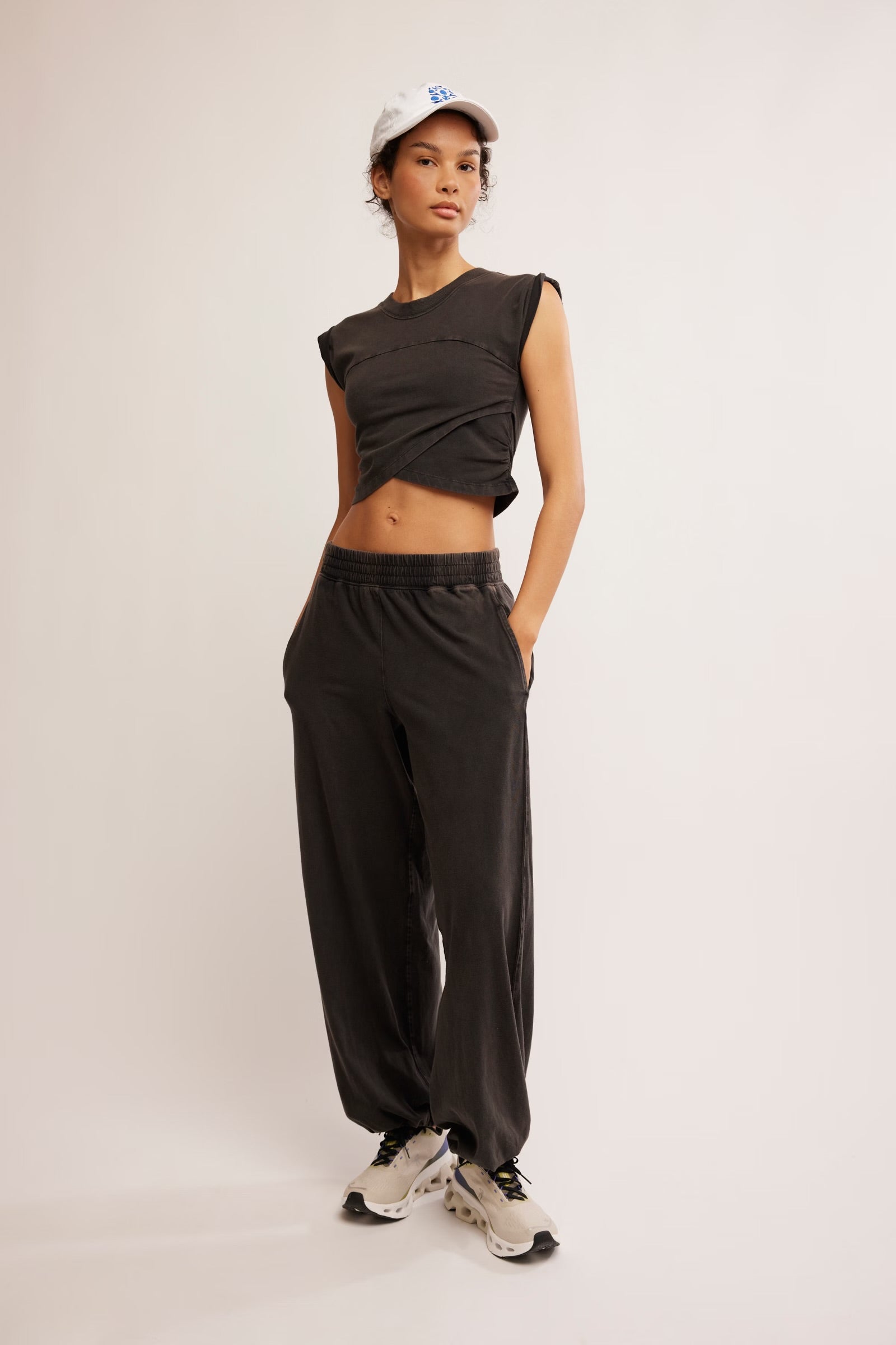 FREE PEOPLE-"HOT SHOT" CROSSOVER SET