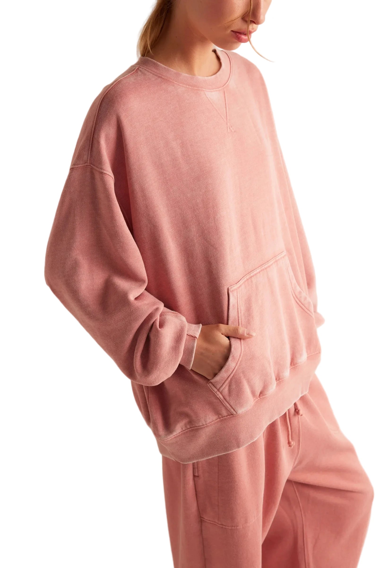 FREE PEOPLE-"SLOW IT DOWN" TOP