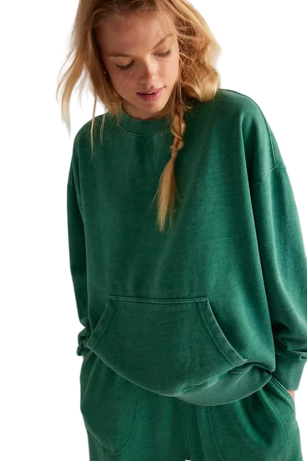 FREE PEOPLE-"SLOW IT DOWN" TOP