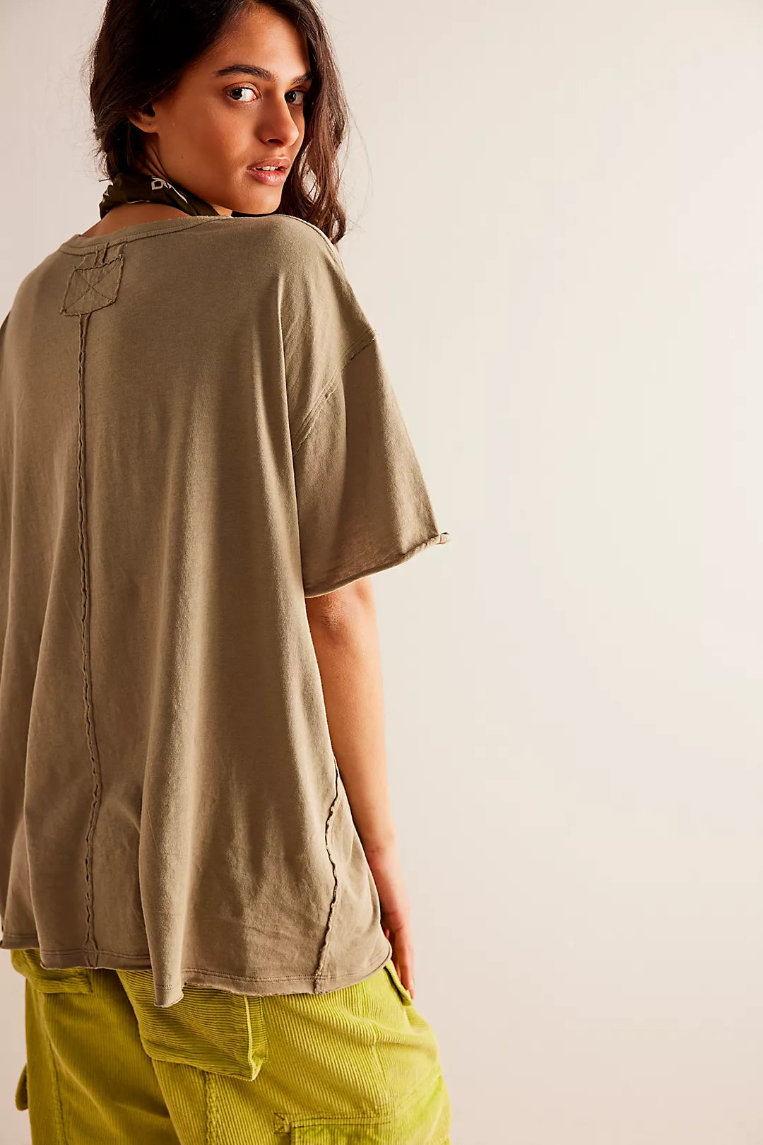 FREE PEOPLE-"NINA" TEE