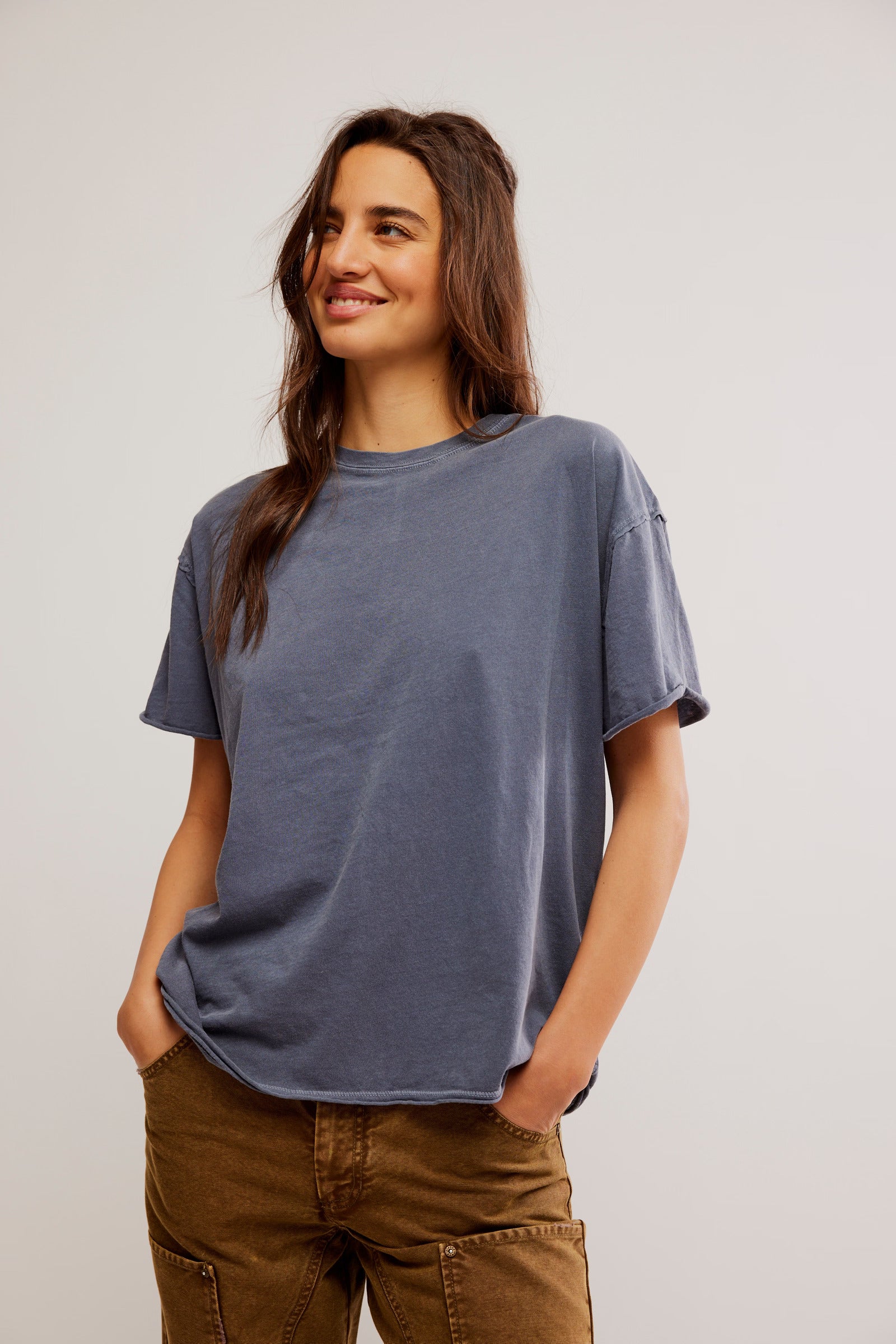 FREE PEOPLE-"NINA" TEE