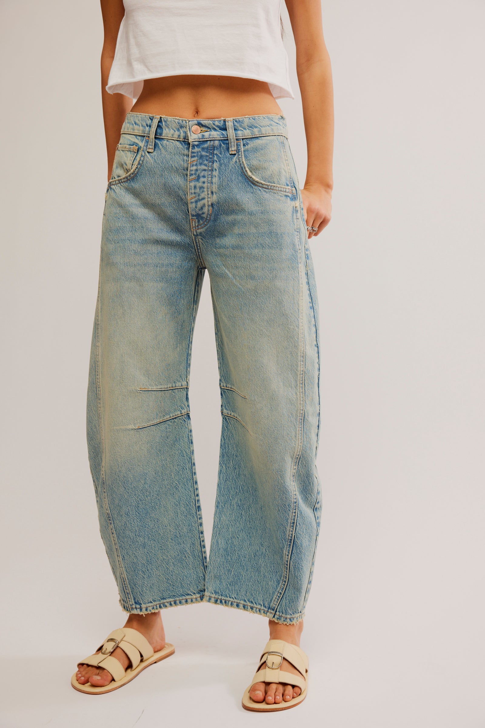 FREE PEOPLE-"GOOD LUCK" JEAN