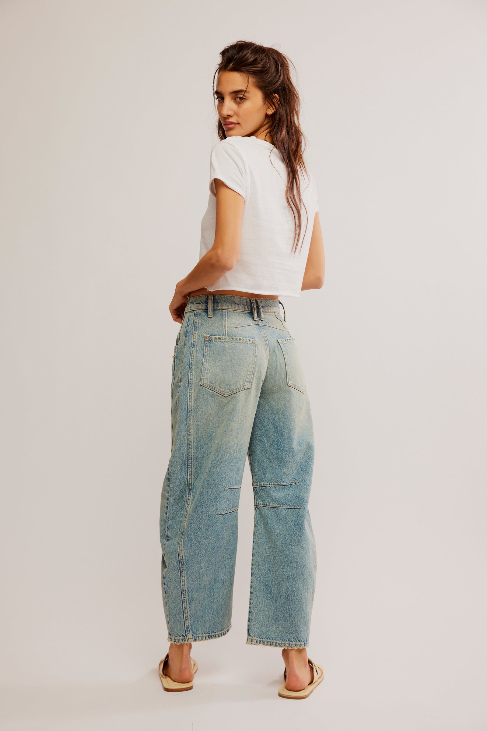 FREE PEOPLE-"GOOD LUCK" JEAN