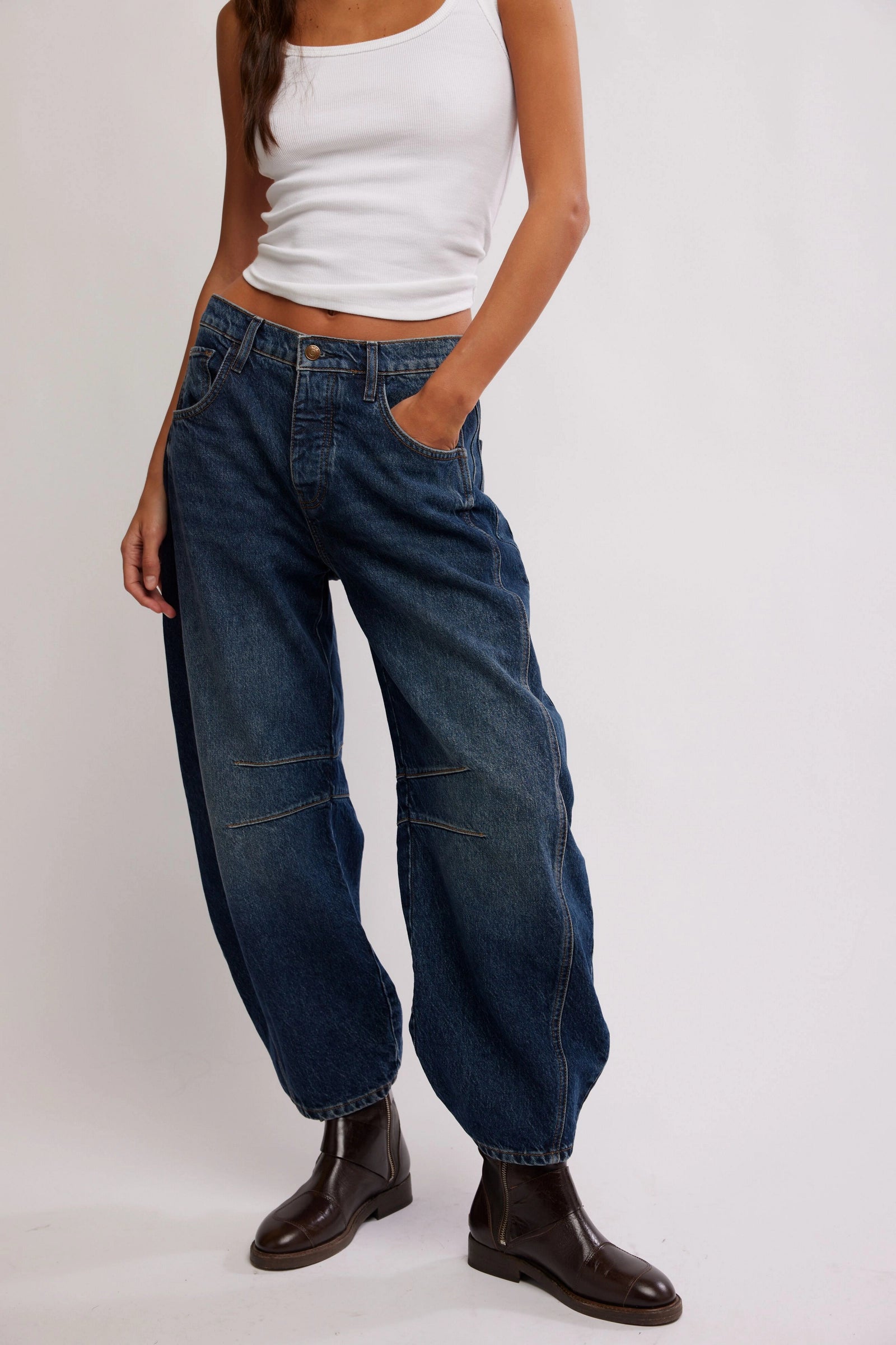 FREE PEOPLE-"GOOD LUCK" JEAN