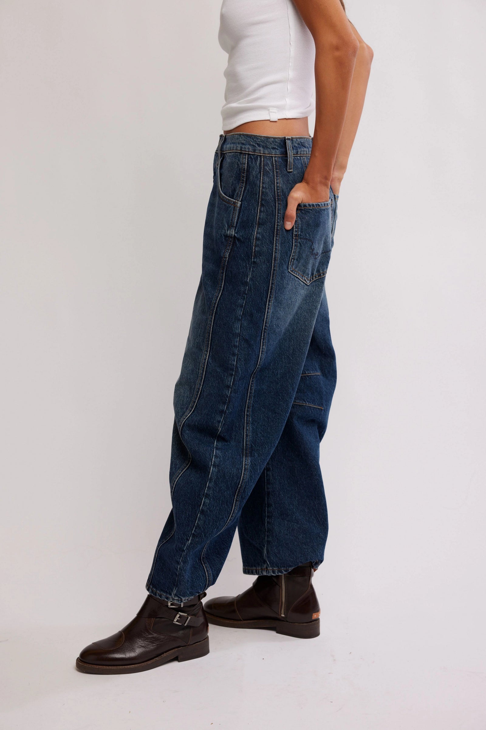 FREE PEOPLE-"GOOD LUCK" JEAN