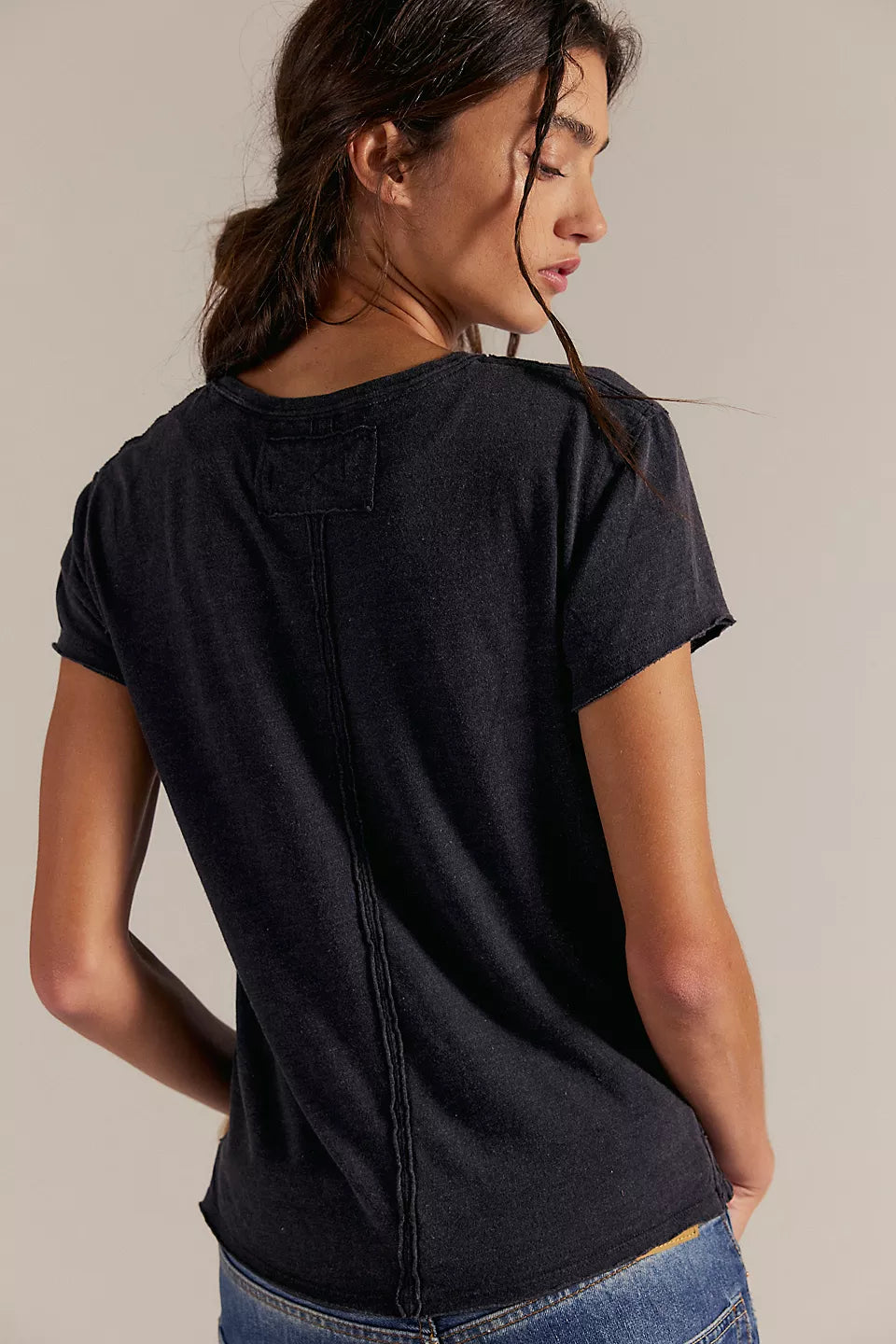 FREE PEOPLE-"NOVA" TEE