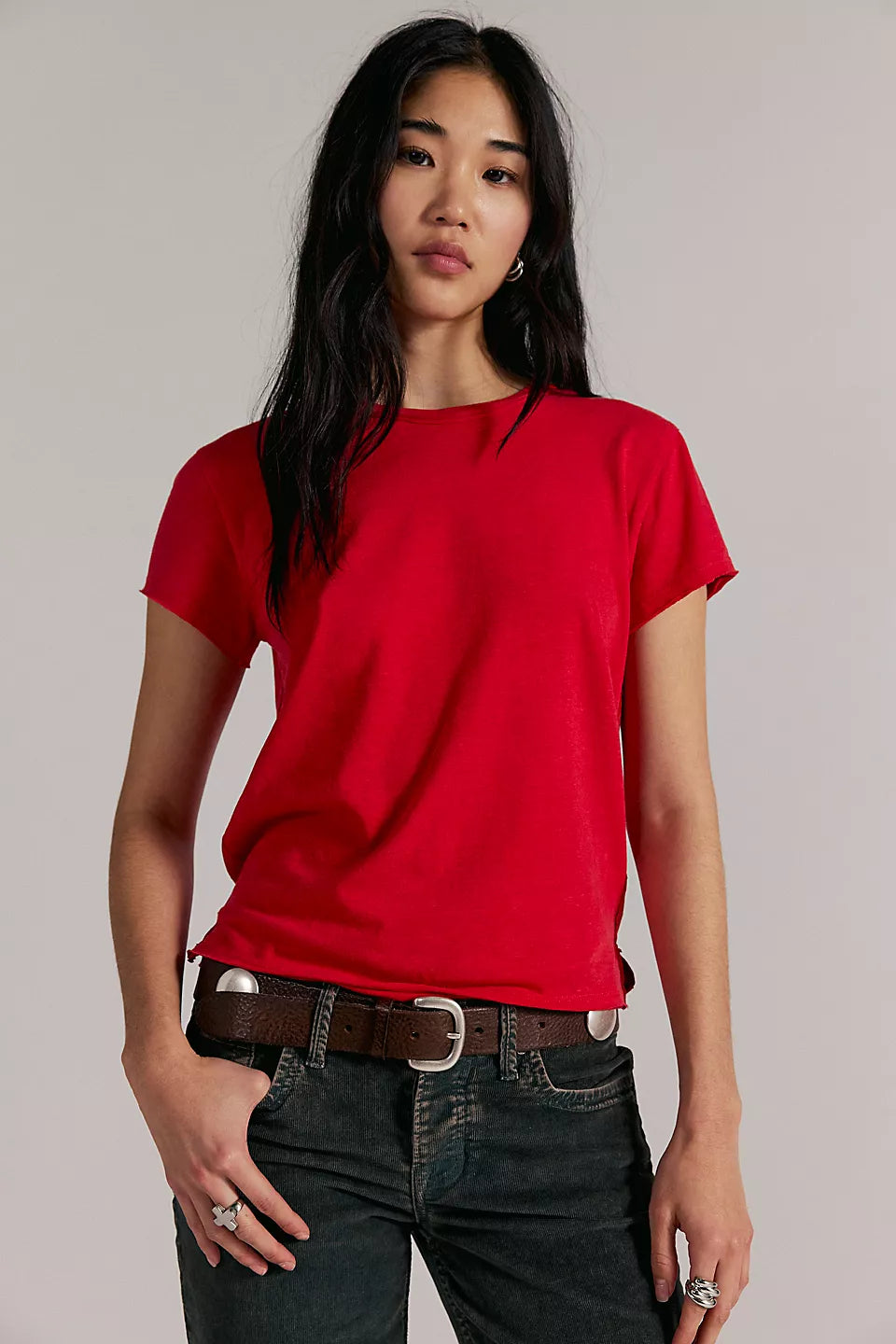 FREE PEOPLE-"NOVA" TEE