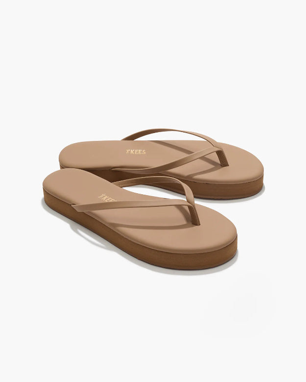 TKEES-"PLATFORM LILY"FLIP FLOP