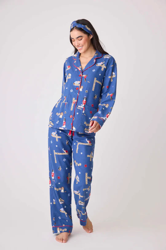 PJ SALVAGE-"LOVE LEO" PJ SET