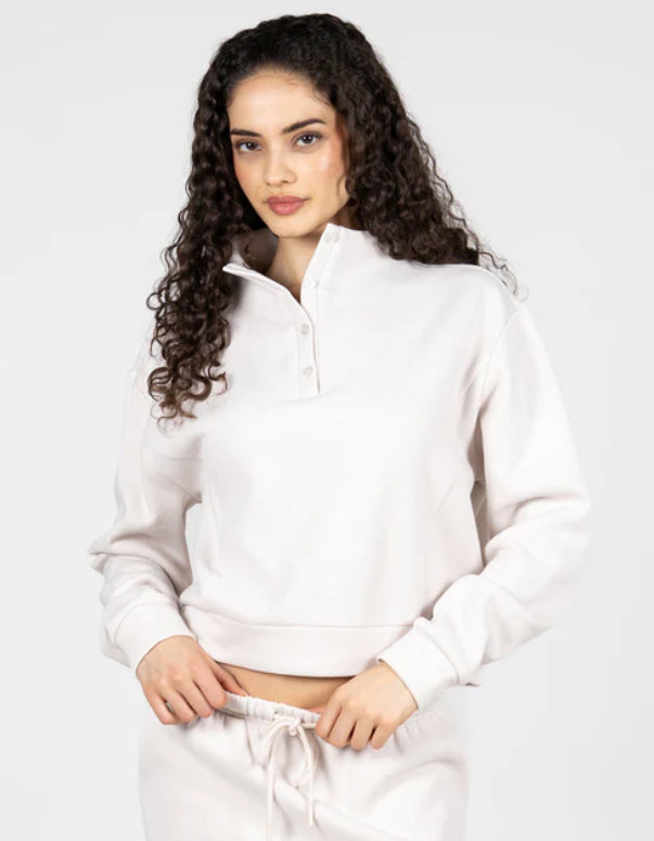 C'EST MOI-HENLEY SWEATSHIRT