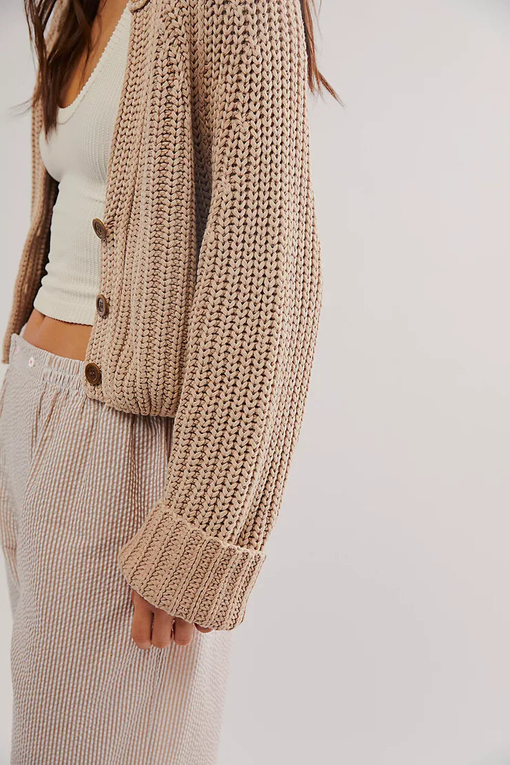 FREE PEOPLE-"SWEET NOTHING" CARDI