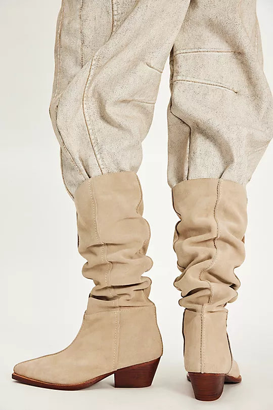FREE PEOPLE-"SWAY" SLOUCH BOOT