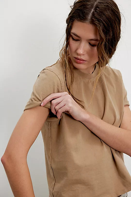 FREE PEOPLE-"EVERYDAY" TEE