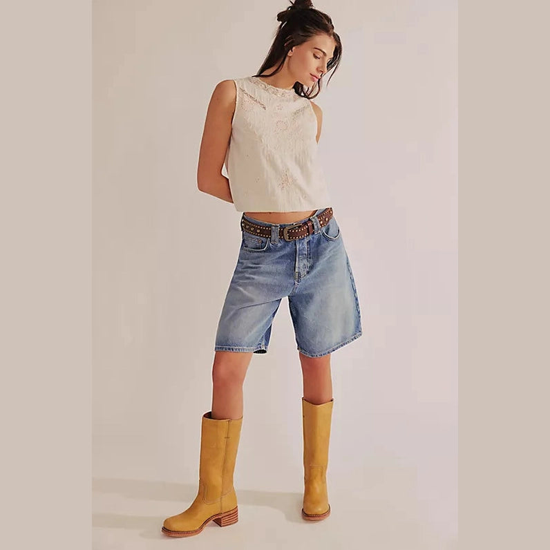 FREE PEOPLE-"MONTANA" SHORTS