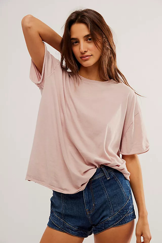 FREE PEOPLE-"NINA" TEE