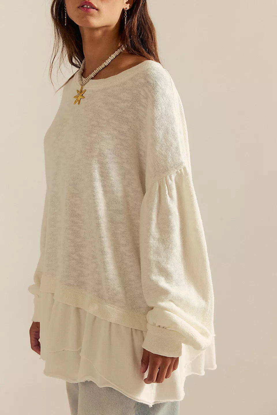 FREE PEOPLE-"MADDIE" SWEATER