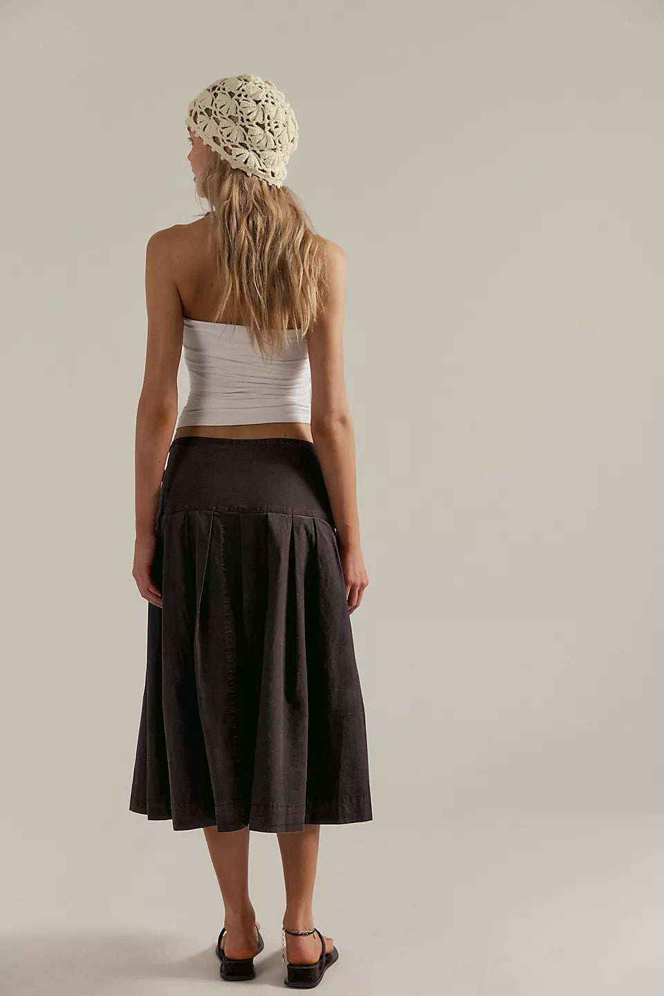 FREE PEOPLE-"SKIPPER" SKIRT