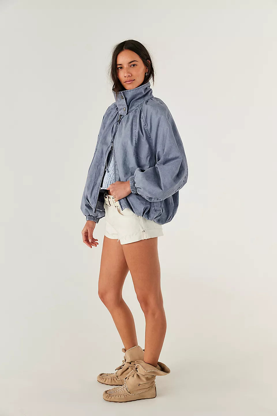 FREE PEOPLE-"CHELSEA" JACKET
