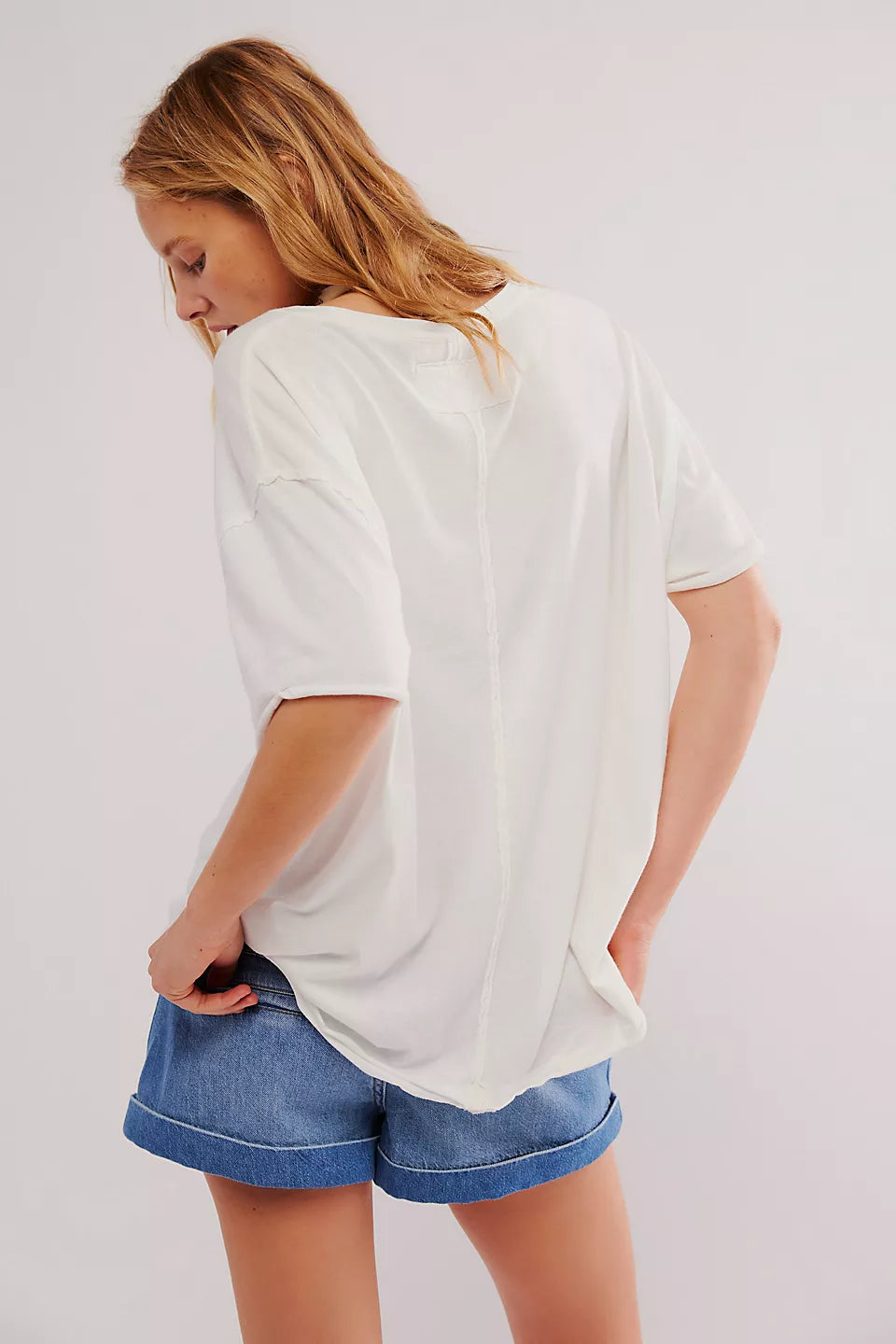 FREE PEOPLE-"NINA" TEE