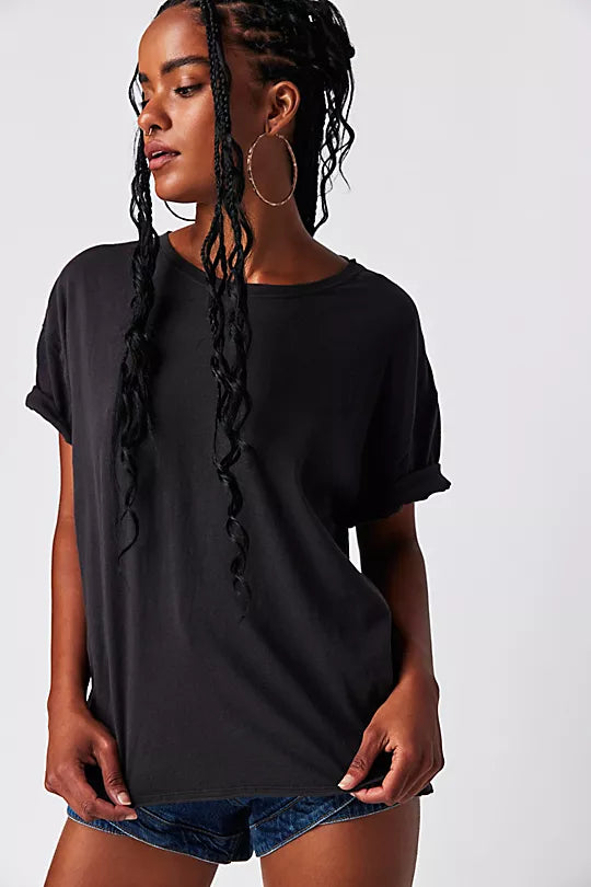 FREE PEOPLE-"NINA" TEE