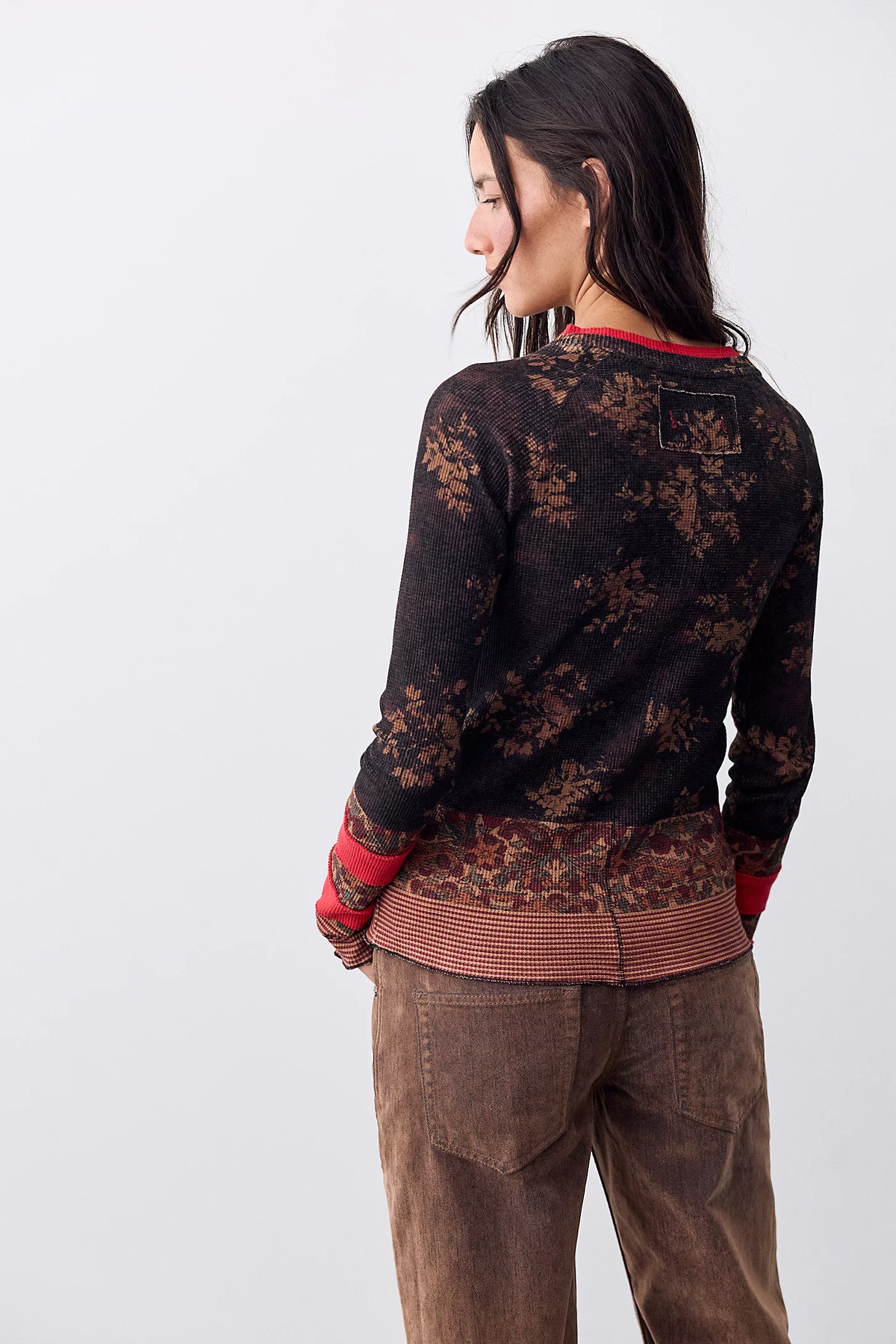 FREE PEOPLE-"EASY DOES IT" TEE