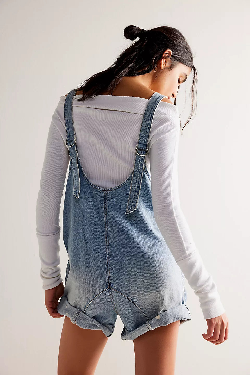 FREE PEOPLE-"HIGH ROLLER" SHORTALL