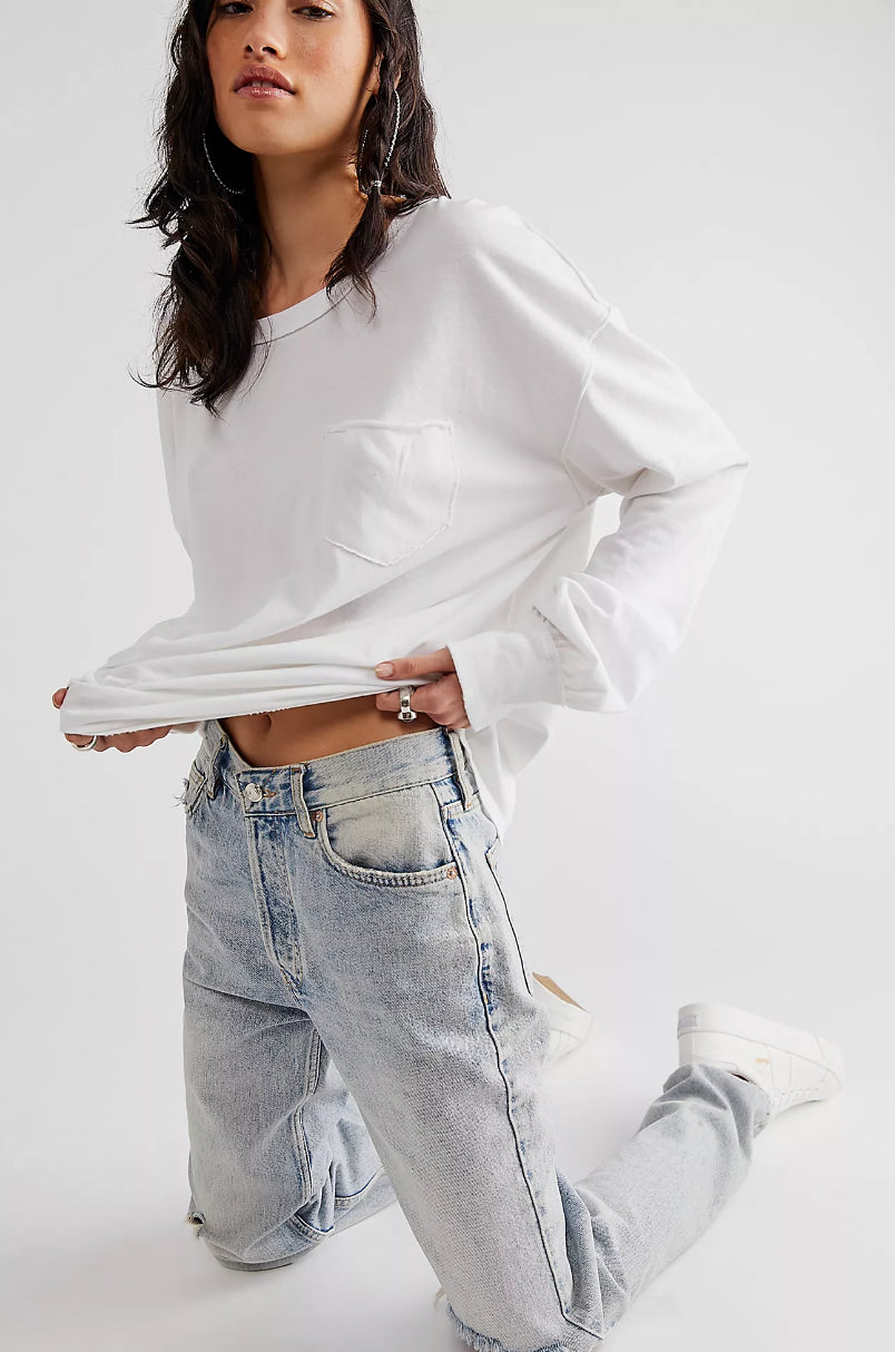 FREE PEOPLE-"FADE INTO YOU"TEE