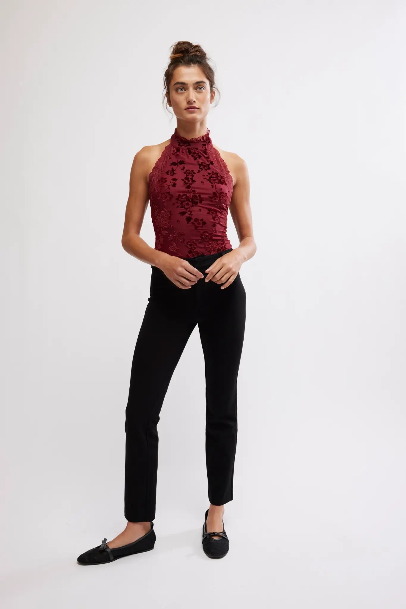 FREE PEOPLE-"LATE NIGHT" BODYSUIT