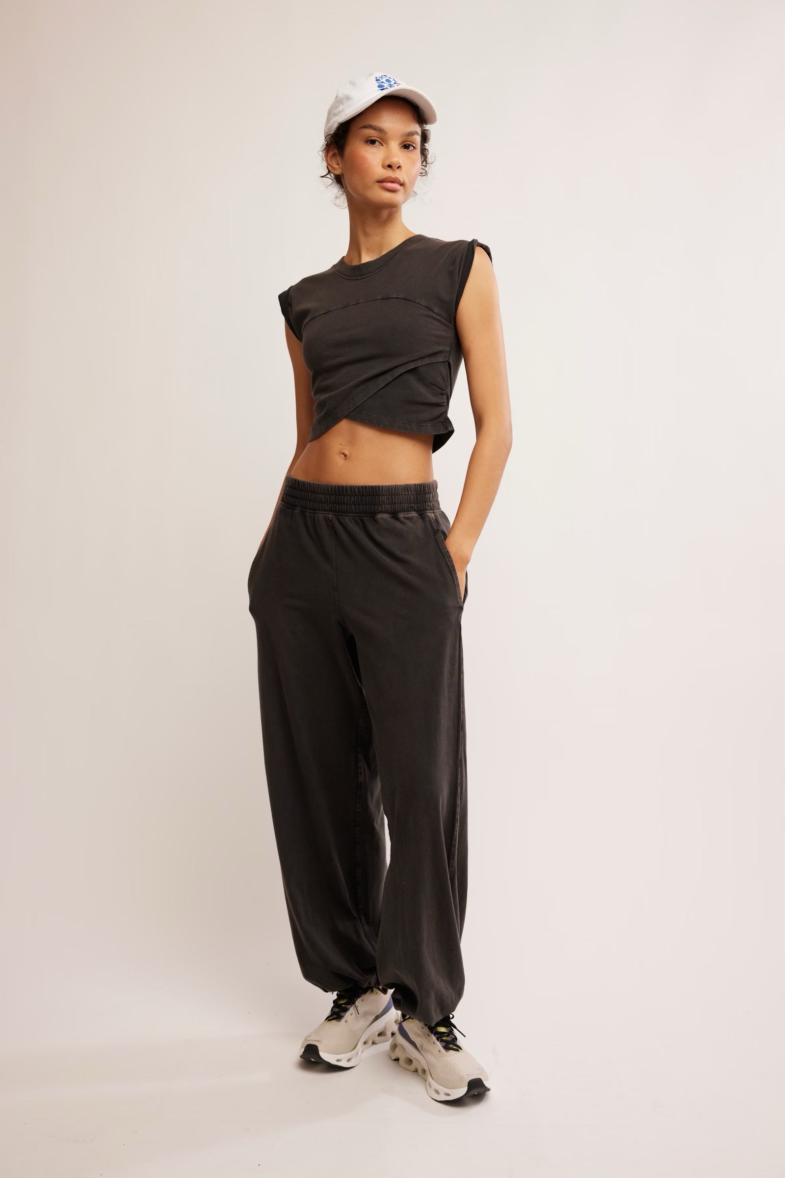 FREE PEOPLE-"HOT SHOT" CROSS OVER SET