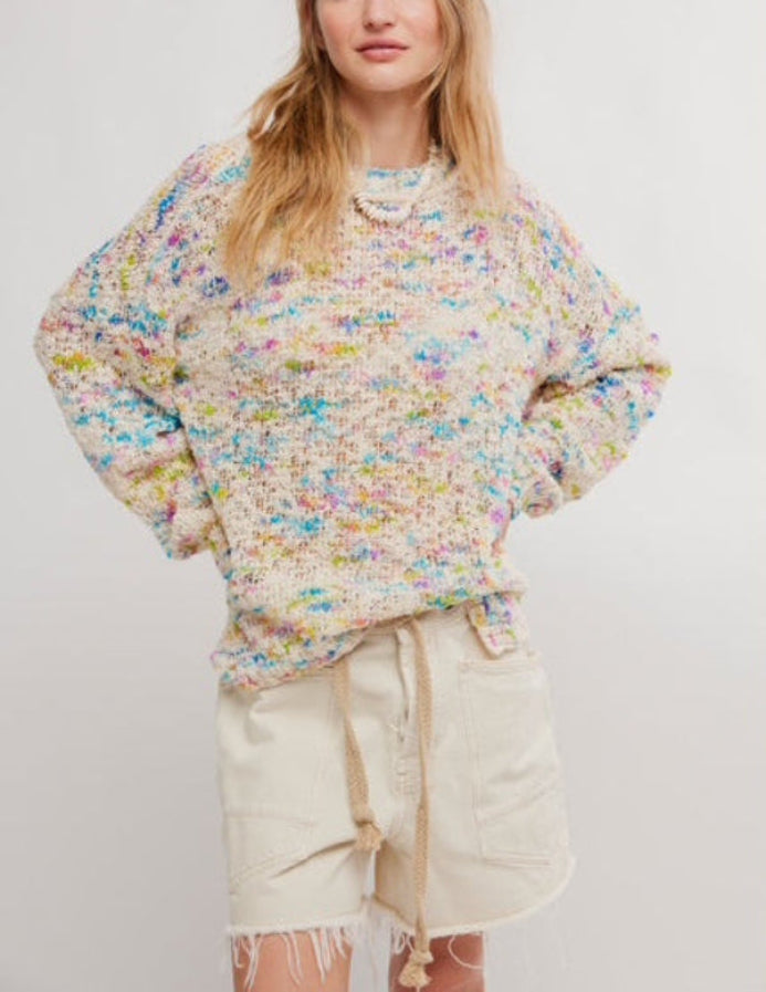 FREE PEOPLE-"HARLYN" SWEATER