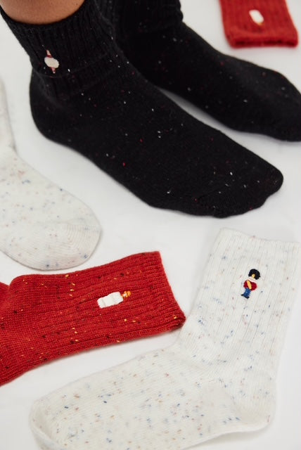 FREE PEOPLE-"HOLIDAY HERITAGE" SOCK PACK