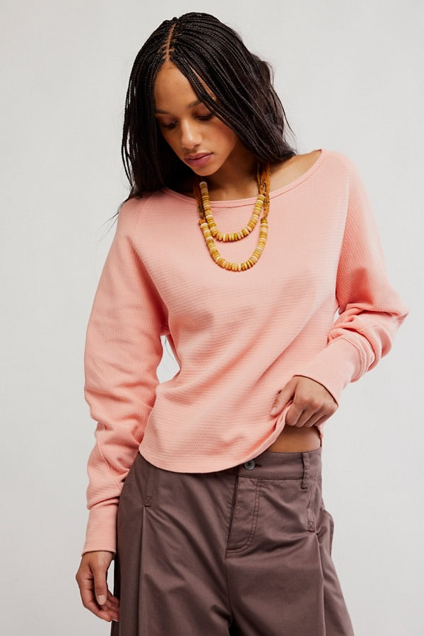 FREE PEOPLE-"JESS" TEE