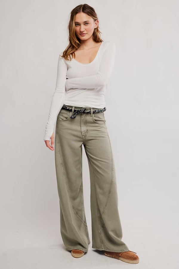 FREE PEOPLE-"HAVEN MR. BAGGY" PANT